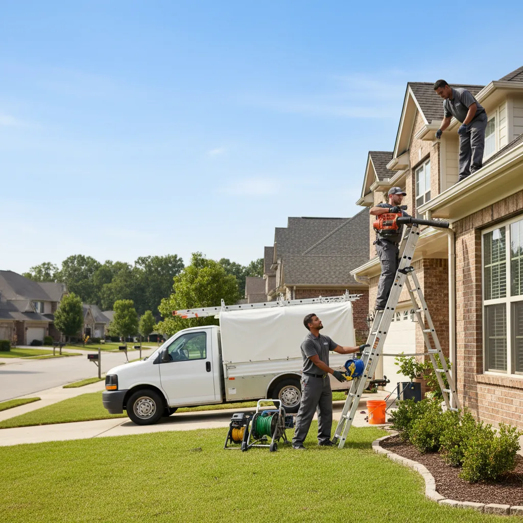 Home Gutter Service in Hornbeck, LA near me
